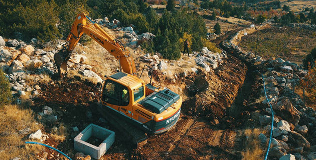 KILAĞLI MAHALLESİNDE İÇME SUYU ÇALIŞMASI TAMAMLANDI