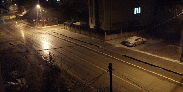 Kahramanmaraş’a mevsimin ilk karı yağdı