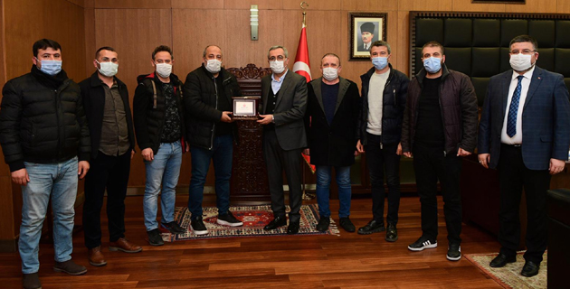 Kahramanmaraşspor’dan Güngör’e Destek Teşekkürü