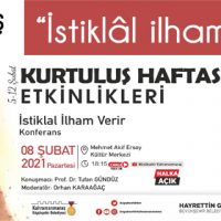 Gündüz ile İstiklal İlham Verir Konferansı