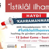 #İstiklalİlhamVerir Gündem Çalışması