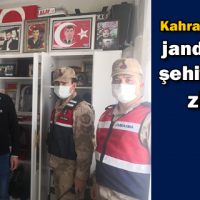 Kahramanmaraş’ta jandarmadan şehit ailesine ziyaret