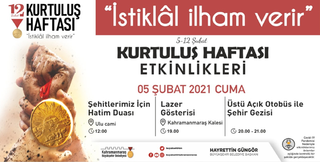 Kurtuluş Haftası Etkinlikleri Başlıyor