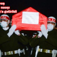 Şehit Uzman Çavuş Hüseyin Sarı’nın naaşı memleketi Kahramanmaraş’a getirildi