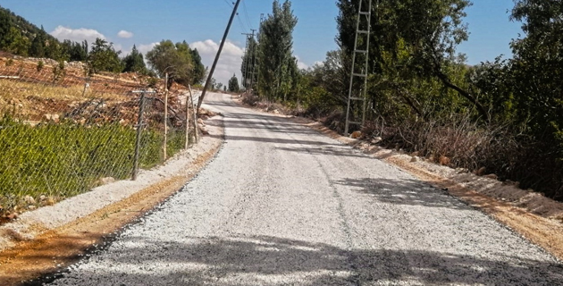 Aksu Gözü’nün Yolu Baştan Uca Yenilendi