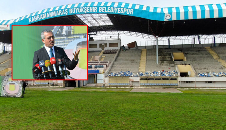 Kahramanmaraş Yeni Stadyumuna Kavuşuyor