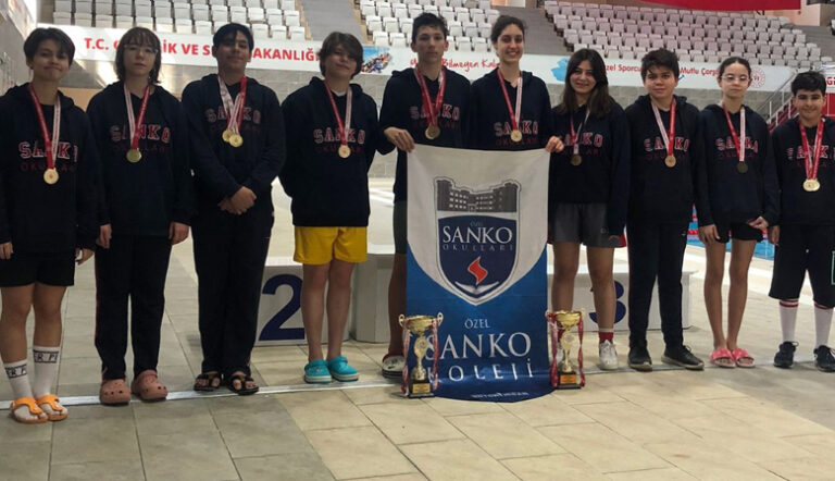SANKO ÖĞRENCİLERİ İKİ BİRİNCİLİK KUPASI VE 57 MADALYA KAZANDI