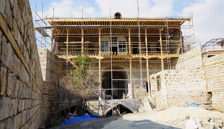 Arslanbey Konağı’nda Restorasyon Sürüyor