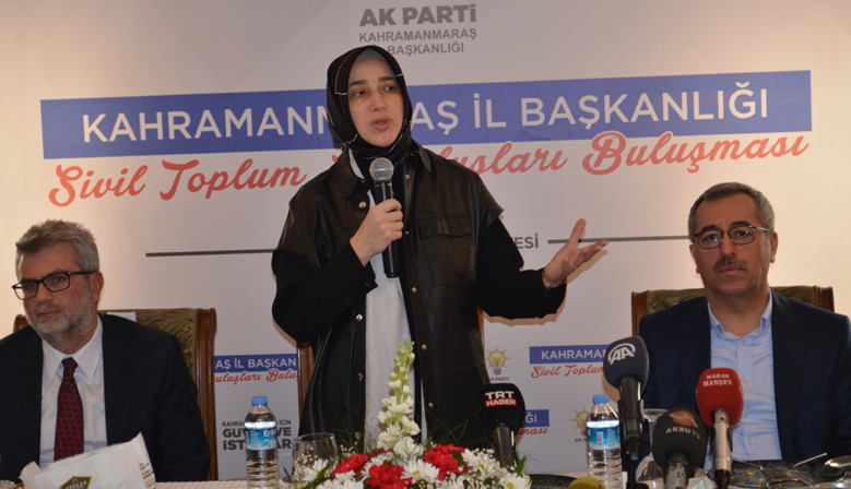 AK Parti Genel Başkan Yardımcısı Zengin, Kahramanmaraş’ta STK temsilcileriyle buluştu