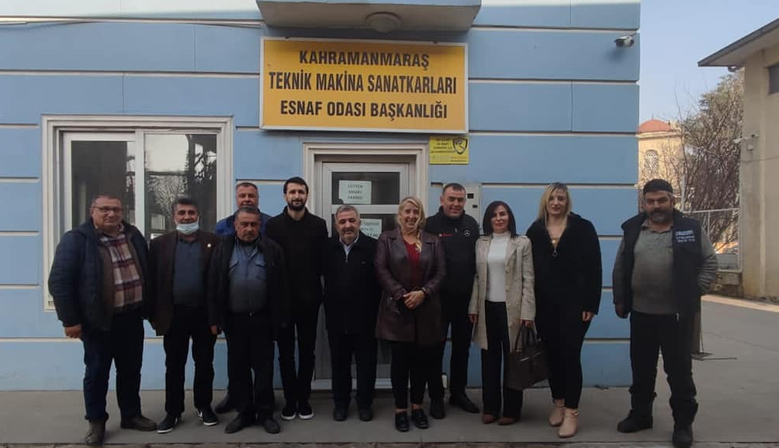 Başkan Çarman, esnaf oda başkanlarını ziyaret etti!