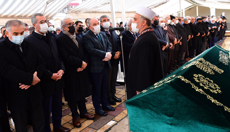 Başkan Güngör Doğan’ın Cenaze Törenine Katıldı