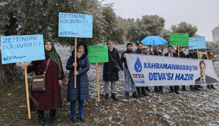 DEVA’DAN ZEYTİNLİK ALANLARIN MADENCİLİĞE AÇILMASINA TEPKİ
