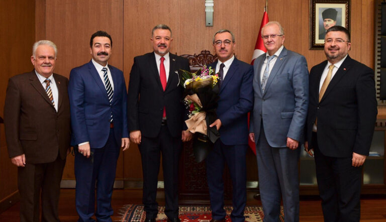 Serbest Muhasebeci Mali Müşavirler Odası’ndan Başkan Güngör’e Ziyaret