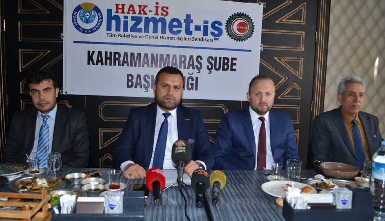 BAŞKAN DAĞ, “İŞÇİ KARDEŞLERİMİZ BİZİ KUCAKLAYARAK BAĞIRLARINA BASTI”