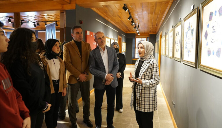 Kahramanmaraş’ta Esma’ül Hüsna Sergisi Açıldı