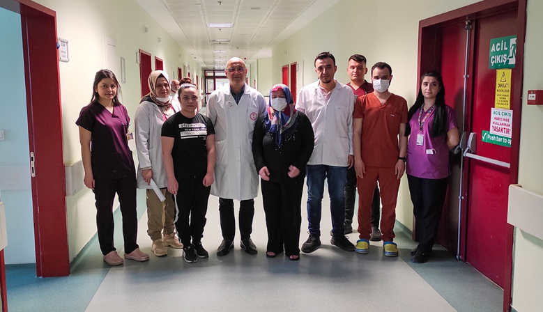 Felçli Hasta, KSÜ Tıp Fakültesi Hastanesine Sedye İle Girdi Yürüyerek Çıktı