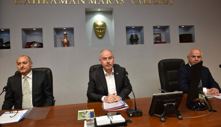 KAHRAMANMARAŞ’TA İL YANGIN KOORDİNASYON KURULU TOPLANTISI