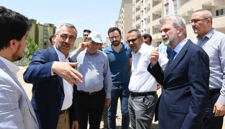 Başkanlar Yıldızkent Konutları’nda