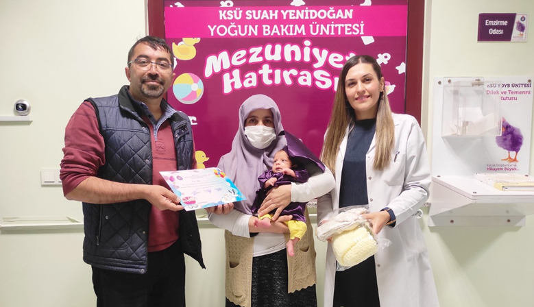 Erzurum’da Dünya’ya Gelen Fırat Bebek Şifayı Kahramanmaraş’ta Buldu