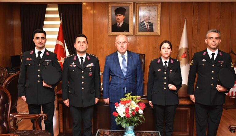 Jandarma Teşkilatı’nın 183. Kuruluş Yıl Dönümü Münasebetiyle Vali Coşkun’a Ziyaret