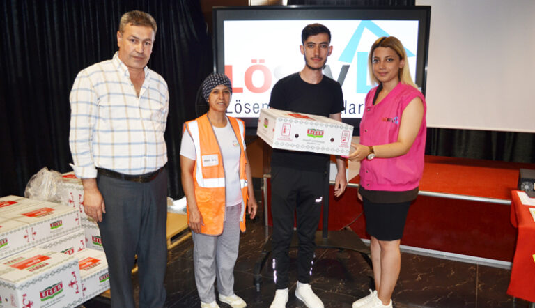 LÖSEV KAHRAMANMARAŞ’TA GÖNÜLLERE DOKUNDU
