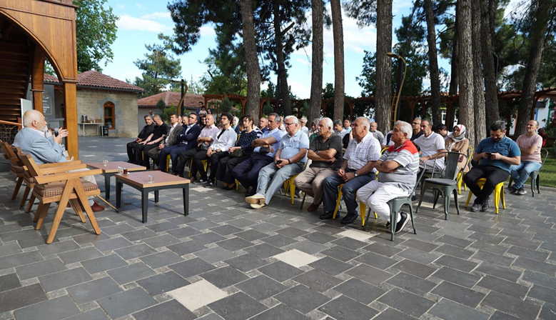 Yazar Tahir Gören kültür sanat dostlarıyla buluştu