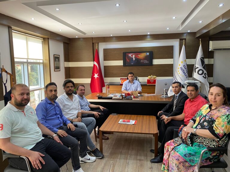 KAMTİAD, Kahramanmaraş KOSGEB Müdürü Yasin YÜKSEK’i ziyaret etti.