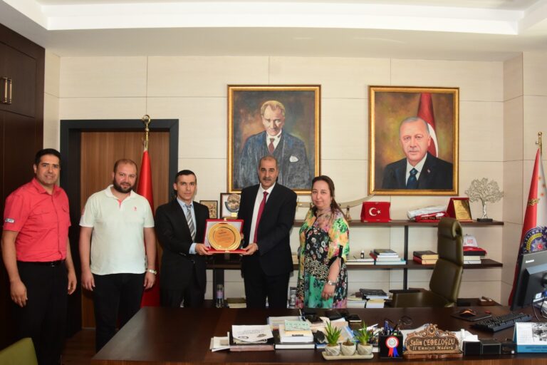 Kamtiad’tan Kahramanmaraş Emniyet Müdürü Salim CEBELOĞLU’na ziyaret