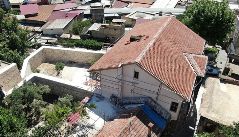 Arslanbey Konağı’nda Restorasyon Tamamlanıyor