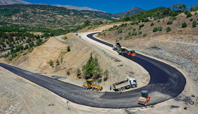 BERTİZ BÖLGESİNE YÜKSEK STANDARTLI YOL