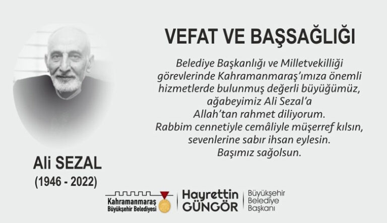Başkan Güngör; “Başımız Sağ Olsun”