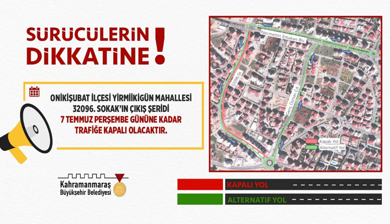 Sürücülerin Dikkatine!