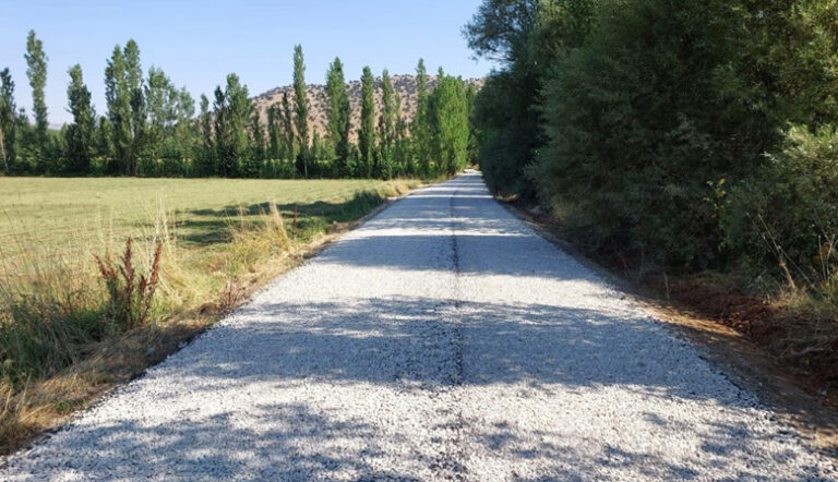 Göksun’da 24 Kilometrelik Yol Büyükşehir’le Yenilendi