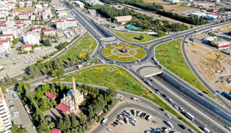 Mevsimlik Çiçeklerle Kahramanmaraş Renklendi