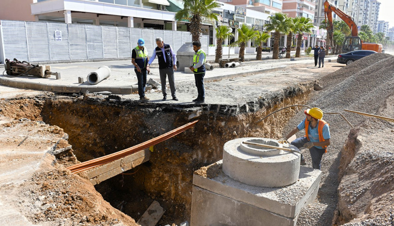 Binevler Cadde Yenileme Projesi’nde Altyapı Tamamlanıyor