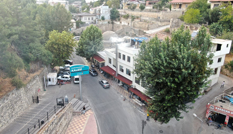 Tarihi Kale Çevresi Büyükşehir’le Güzelleşiyor