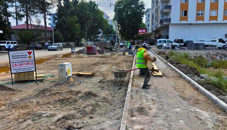 Türkoğlu Prestij Cadde Projesinde Çalışmalar Başladı