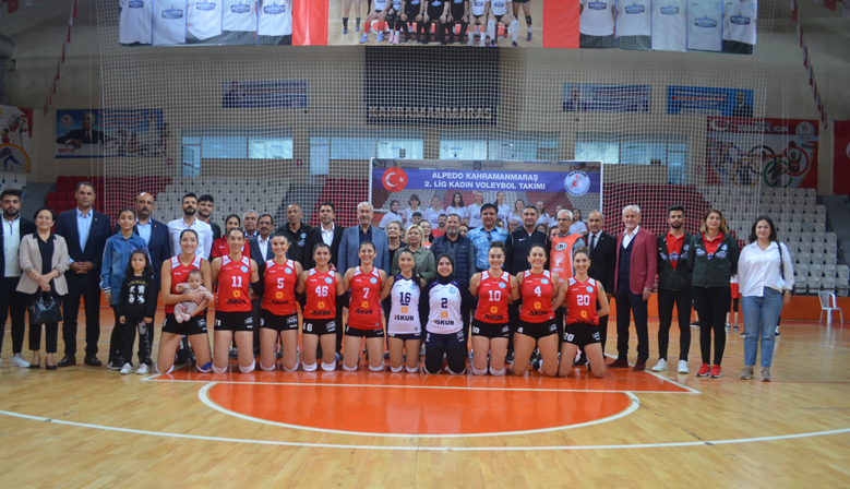 ALPEDO KAHRAMANMARAŞ KADIN VOLEYBOL TAKIMI DOLUDİZGİN!