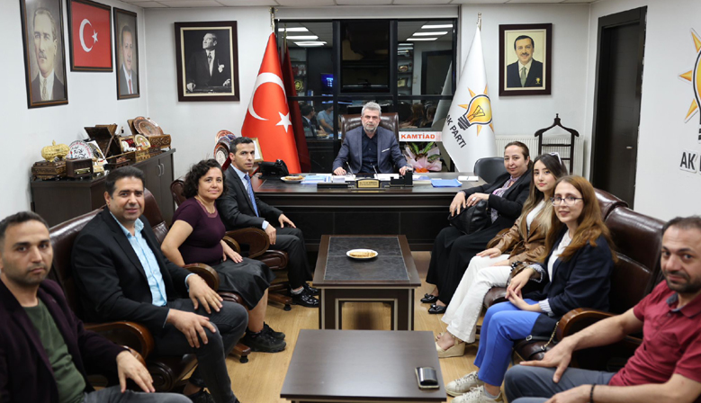 KAMTİAD Başkanı Işık ve Yönetiminden Başkan Görgel’e ziyaret