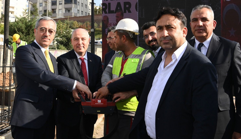 Kahramanmaraş’ta Muhtarlık Hizmet Binasının Temeli Atıldı