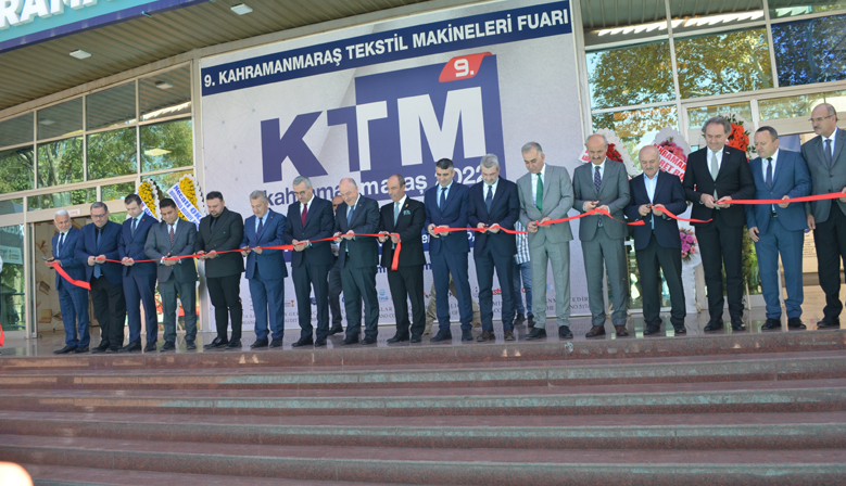 9. Uluslararası Kahramanmaraş Tekstil Makineleri Fuarı açıldı