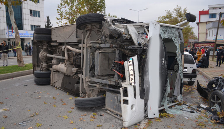 Kahramanmaraş’ta Feci kaza