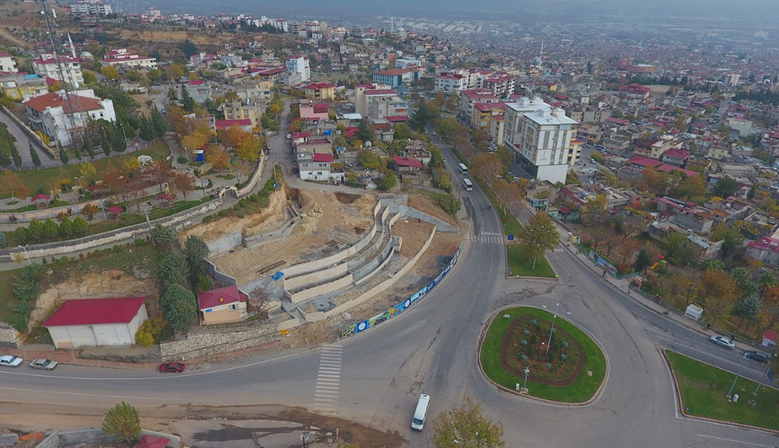 DULKADİROĞLU ŞELALE PARK İNŞAATI DEVAM EDİYOR