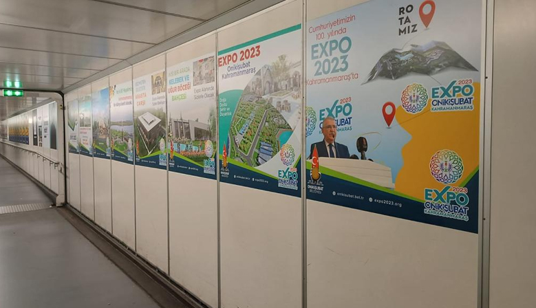 Havalimanlarında EXPO 2023 Onikişubat ve Kahramanmaraş rüzgârı