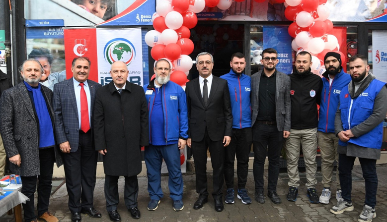 Kahramanmaraş’ta Geçici Giyim Mağazası Açıldı