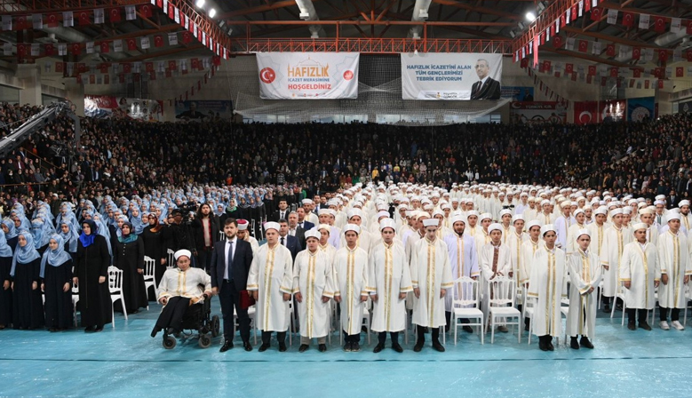 Kahramanmaraş’ta Hafızlık İcazet Merasimi