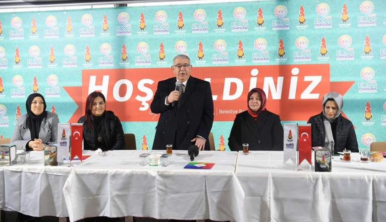 Başkan Mahçiçek, AK Parti Hatay Kadın Kolları’na EXPO 2023’ü anlattı