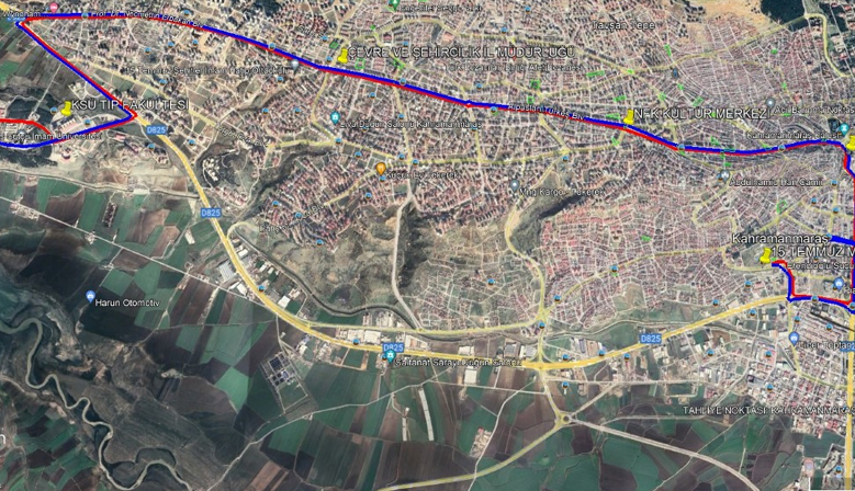 Kahramanmaraş’ta Ücretsiz Toplu Taşıma Hizmeti