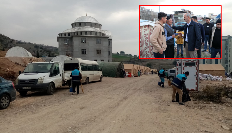 DULKADİROĞLU’NUN ÇEVRE EKİPLERİNDEN YOĞUN ÇALIŞMA