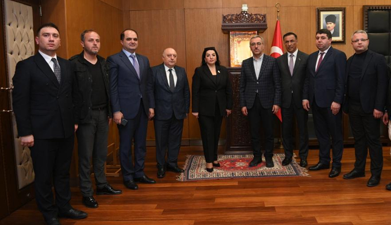 Azerbaycan Milletvekillerinden Başkan Güngör’e Ziyaret